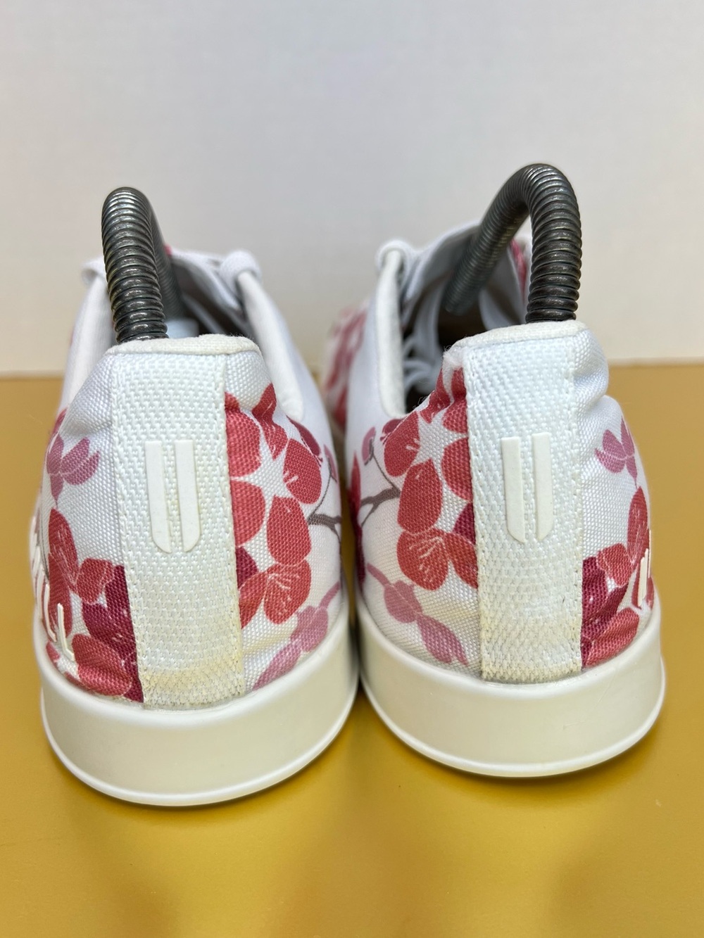 Nobull Canvas Trainer Low Cherry Blossom Sneakers WMNS 8.5 Very Clean NO INSOLES - Picture 5 of 15